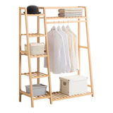 Rack Colgador Repisa Perchero Para Hogar