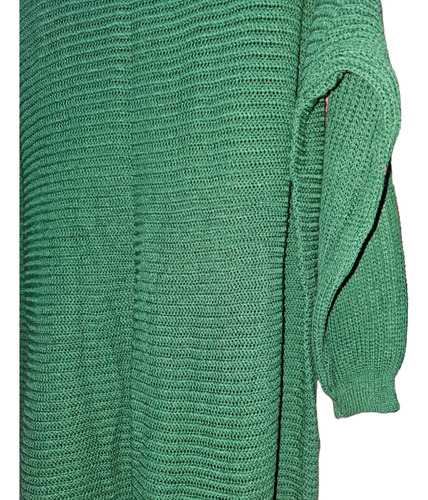 Sweter Cuello Bote Overside Verde
