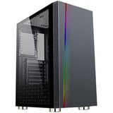 Gabinete Gamer Atx Pc Rgb Slim Tampa Vidro Grande Gaming