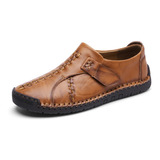 Hombre Mocasines Zapatos Casual Cuero Calzado