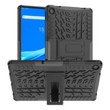 Funda Negra De Tpu+pc Para Lenovo Tab M10 Plus 10.6 De Terce