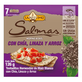 Tostadas Salmashorneadas Con Chia, Linaza Y Arroz