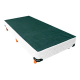 Base Sommier Box Rígido 1 Plaza 80 X 190cm Cama