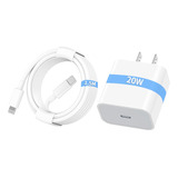 Cargador 20w Carga Rápido Para Iphone11 12 13 14 Tipoc Cable