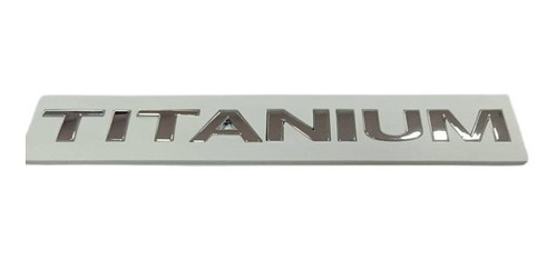 Emblema Titanium Fiesta Ecosport Ford ( Incluye Adhesivo 3m) Foto 2