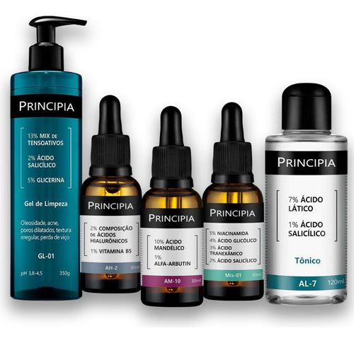 Principia Skincare Kit Anti-acne Avançado Completo Original