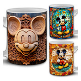 200+ Plantillas Sublimar Tazas Mickey Mouse Diversas 3d 