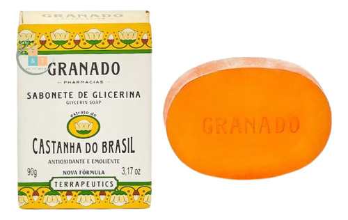 Sabonete Glicerinado Em Barra 90g Granado Varias Fragrâncias