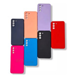 Funda Silicone Case Felpa Para Samsung S20 Fe + Full Cover 