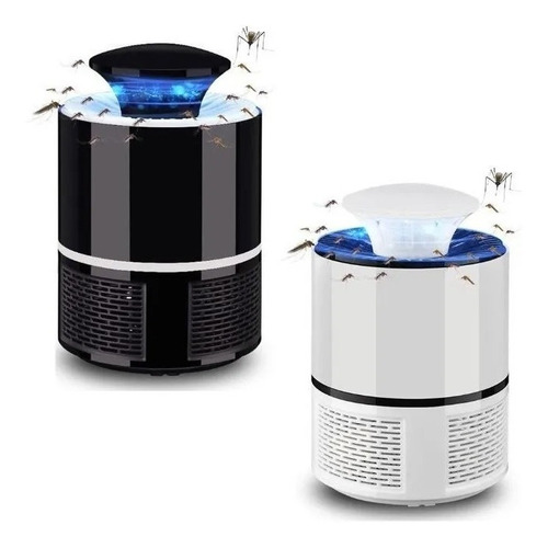 Lampara Atrapa Mosquito Killer Usb Luz Led Uv Insectos