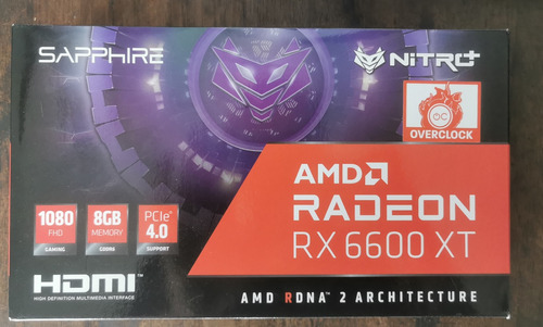 Placa De Video Msi Amd Radeon Rx 6600 Xt 