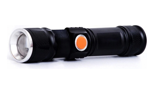 Linterna Lampara Mano Led Zoom Usb Recargable Impermeable