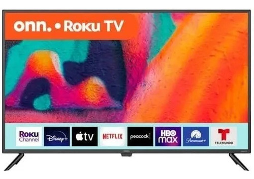 Onn 43 Smart Tv Roku Pantalla Led Alta Definición 100069992