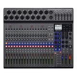 Consola Mixer Digital Multipista 18 Canales Zoom Pro L-20 Cu