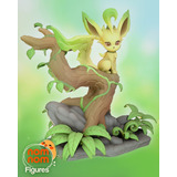 Archivo Stl Impresión 3d - Pokemon - Leafeon - Nomnom