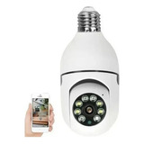 Cámara De Techo De Seguridad Ajustable Ip Lamp V380 Pro 720p