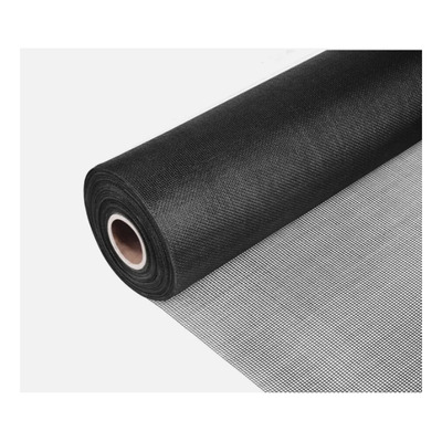 Malla Mosquitera Tela Fibra De Vidrio 120cm X 10mt Ventana Negro