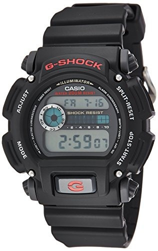 Reloj Negro Del Deporte De La Resina De G-shock Dw9052-1v