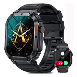 Reloj Inteligente Amoled Military Bluetooth Call Para Hombre