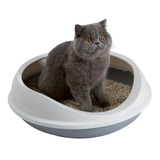 Litera Bandeja Sanitaria Baño Gatos Savic Figaro Gris