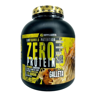 43 Proteina Zero Hidrolizada 2.4 Kg Galleta 43 Supplements. - Galleta | Meses sin interés
