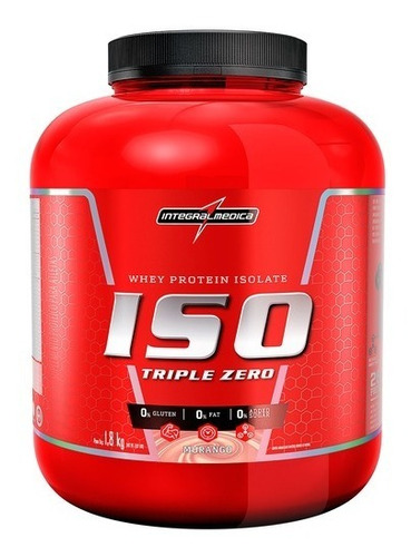 Iso Triple Zero 1,8kg Whey Protein Isolado - Integralmédica