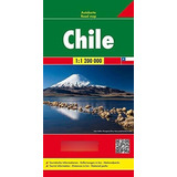 Chile, Mapa De Carreteras. Escala 1:1.200.000 En Ingles