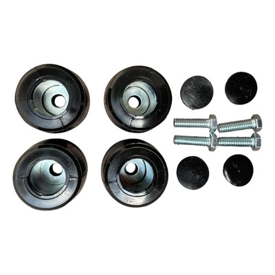 4pz Repuesto Gomas Puntas Slider Deslizadores Jaulas Ch