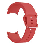 Correa Compatible Samsung Galaxy Watch 4 & 5  Rojo 20mm