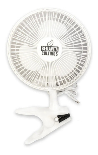 Ventilador Clip Para Cultivo Indoor Bellavita Pinza Fan