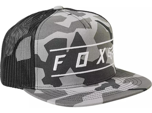 Gorro Jockey Lifestyle Pinnacle Mesh Snapback Camo Fox