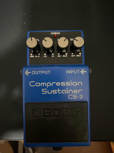 Pedal Boss Compressor Sustainer Cs3 Usado Sem Caixa