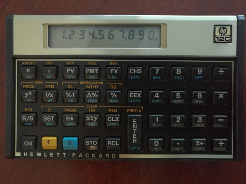 Calculadora Financiera Hp-12c,clasico  De Las Financieras Hp