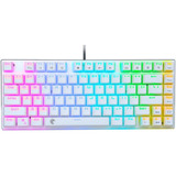 Teclado Mecanico 60% Rgb Huo Ji Z-88 Brown Switches Blanco