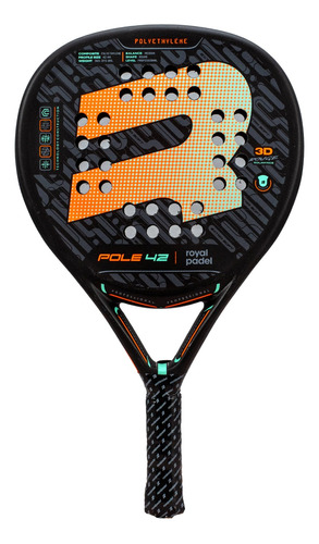 Paleta De Pádel Royal Pole 42 World Padel