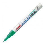 Marcador Permanente  Unipaint Px-21 Verde Traço 0.8-1.2mm