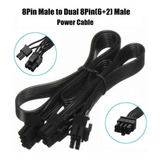Cable Para Fuente Modular Pci-e Macho 8 Pines A 2x8(6+2)