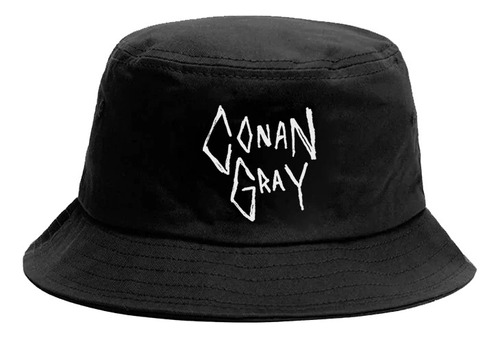 Gorro Bucket Hat Conan Gray Logo Estampado