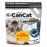 Piedra Sanitaria Gato Bentonita Aglomerante Carbon Act 18kgs