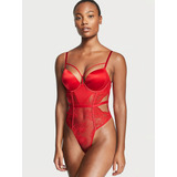 Body Encaje Rojo Push-up Bombshell M L  Victoria's Secret