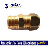 Adaptador Para Tubo Flexivel 1/2 Rosca Externa