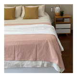 Pie De Cama Tusor 100% Algodon - 160x110