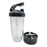 Vaso Nutribullet Con Tapa Y Cuchilla