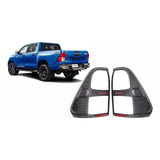 Bisel Negro Trasero Foco Toyota Hilux 2016 2019 Oferton