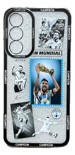 Funda Tpu Diseño Campeón 2022 Para Samsung Galaxy A55 5g