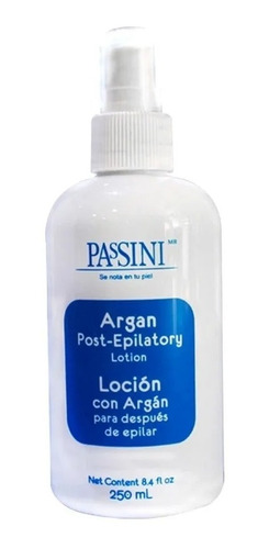 Loción Post Epilatoria Con Argán Passini 250ml