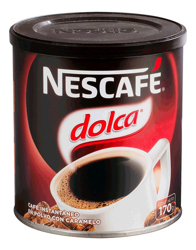 Nescafe Instantaneo Dolca 170gr(3 Unidad)-super