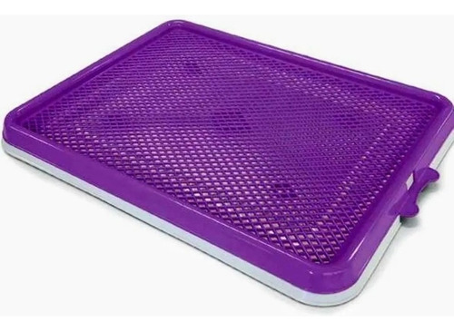 Sanitário Canino Xixi Fácil Pet Banheiro Para Cães Cor Roxo