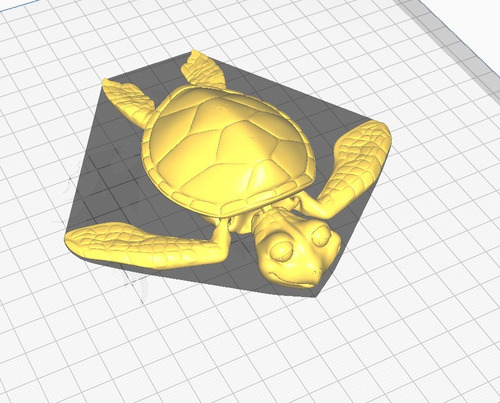 Flexi Turtle Tortuga Articula Archivo Stl Para Impresion 3d 