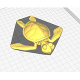 Flexi Turtle Tortuga Articula Archivo Stl Para Impresion 3d 